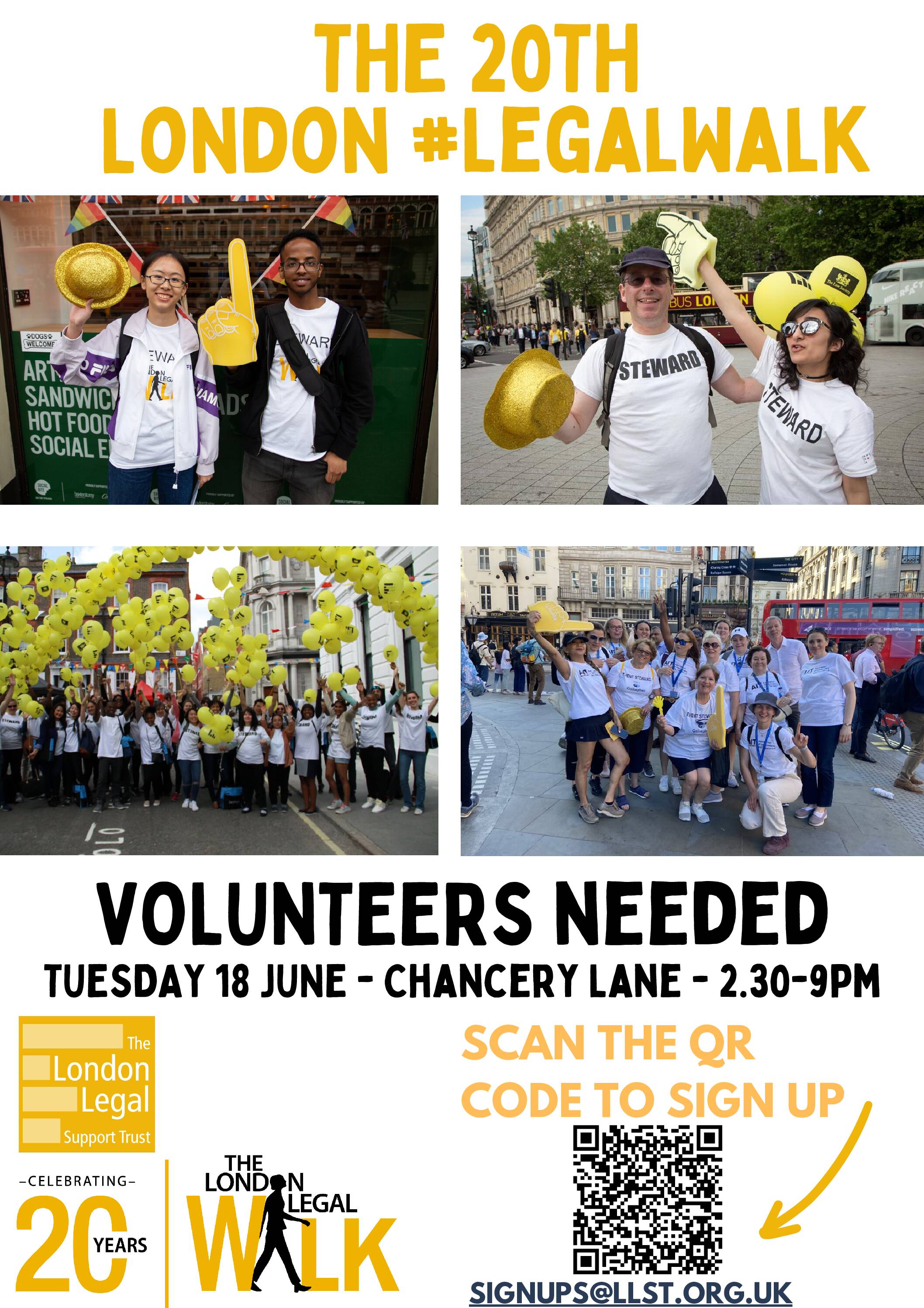 LLW Marshal Recruitment posters 2024